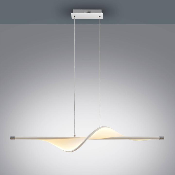 Immagine prodotto Lucande Lampada a sospensione Edano Bianco/Cromo (1360 lm)
