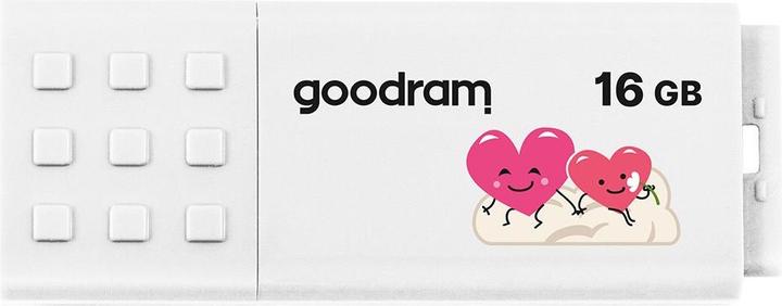 Image du produit Goodram Pendrive UME3-0160W0R11-V (16GB USB 3.0 kolor biały) VALENTINE (16 Go, USB-A)