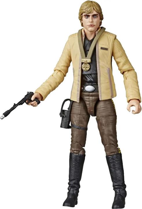 Actual product image Hasbro Star Wars A New Hope Black Series Wave 34 Luke Skywalker Action Figure (Yavin Ceremony)