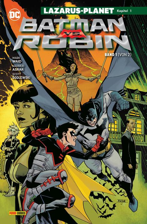 Actual product image Panini Batman vs. Robin (German, Scott Godlewski, Frank Rehfeld, Mahmud Asrar, Mark Waid, 2023)