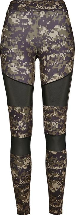 Actual product image Urban Classics Ladies Camo Tech Mesh Leggings (XS)