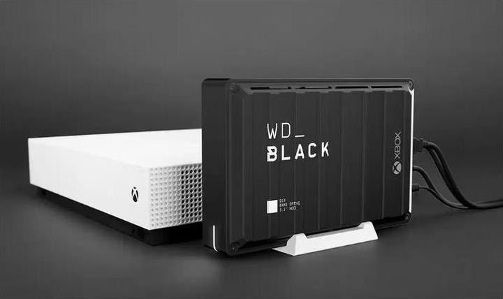 Image du produit WD Lecteur de jeu D10 noir (12 To)