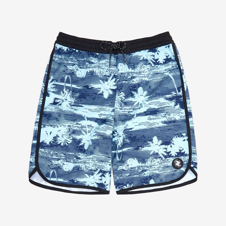 Actual product image Olaian Boardshorts Surfen Jungen 500 View blau (8, 9, 10)