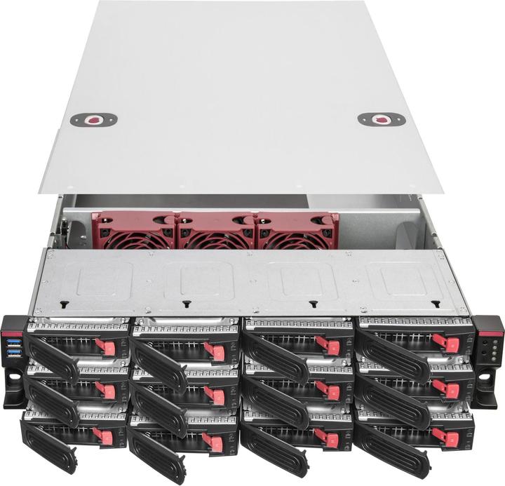 Image du produit Silverstone RM22-312 Boîtier de serveur rackable, 2U, E-ATX