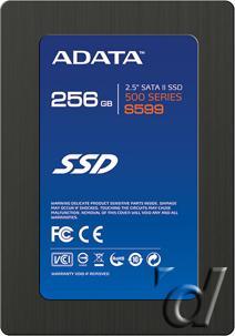 Immagine prodotto Adata SSD S599 256GB, SATA-II, 2,5 pollici, MLC (256 GB, 2.5")