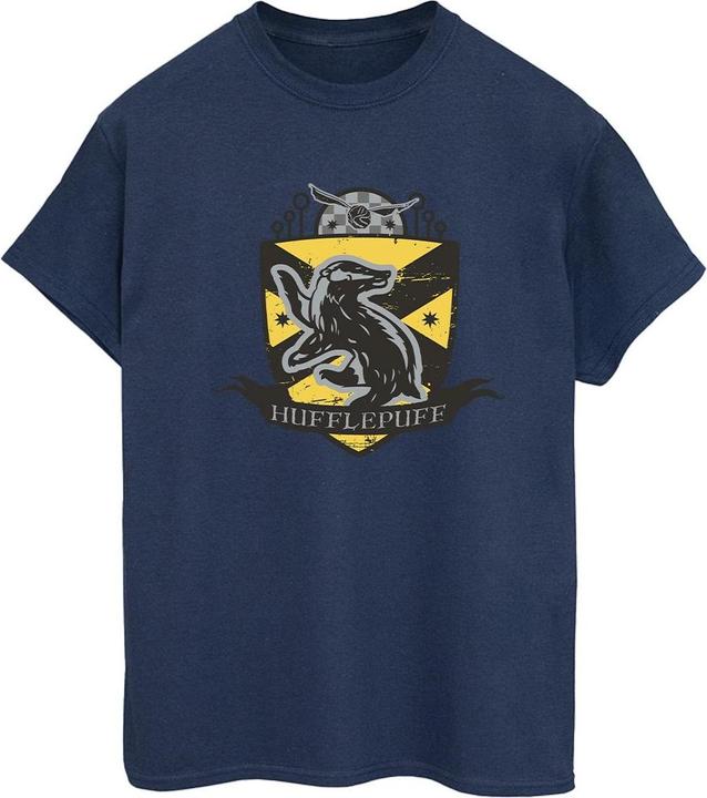 Immagine prodotto Hufflepuff Chest Badge Maglietta Ampia Donna (XL)