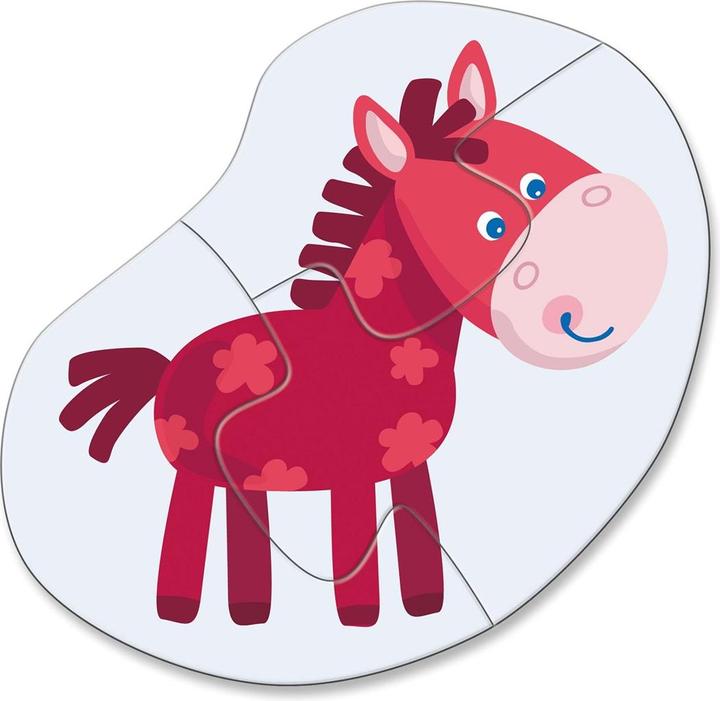 Immagine prodotto Haba 4 primi puzzle - bambini animali (4 pezzi)