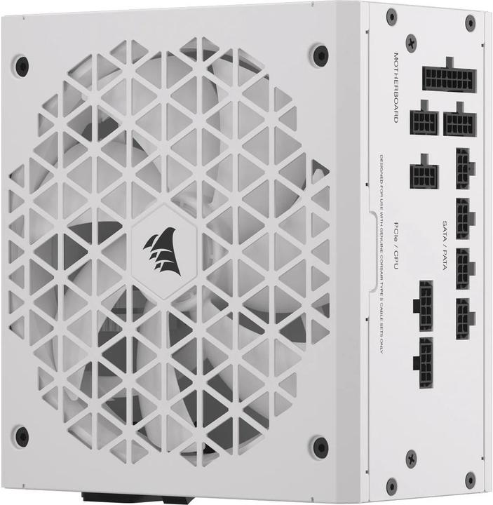Produktbild Corsair RMx Shift White Series, RM750x Shift White, 750 Watt, 80 PLUS GOLD Certified, Fully Modular Power Su (750 W)
