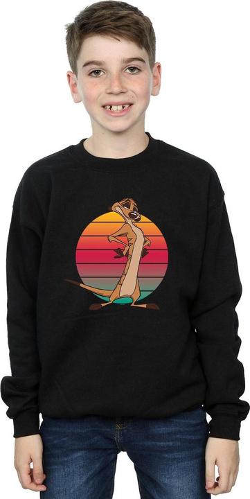 Actual product image Disney Boys The Lion King Timon Sunset Sweatshirt (128)