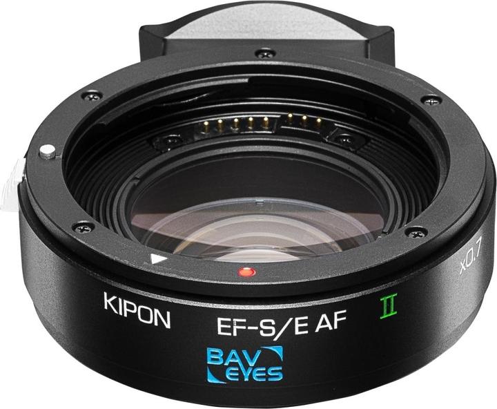 Produktbild Kipon EF Adapter Canon EF-Sony E x0,7 mit Stativsupport