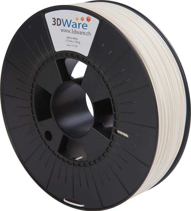 Actual product image Dutch Filaments Filament (ABS-X, 1.75 mm, 750 g, White)