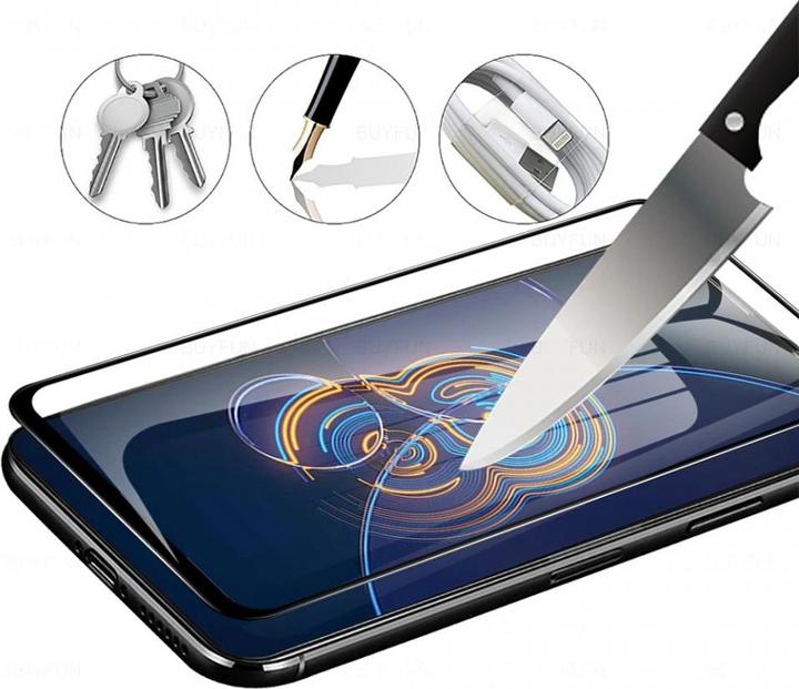 Image du produit Screenguard Asus Zenfone 8 Flip Full Screen Protection en verre blindé 2.5D 9H (1 pièce(s), Asus Zenfone 8 Flip)