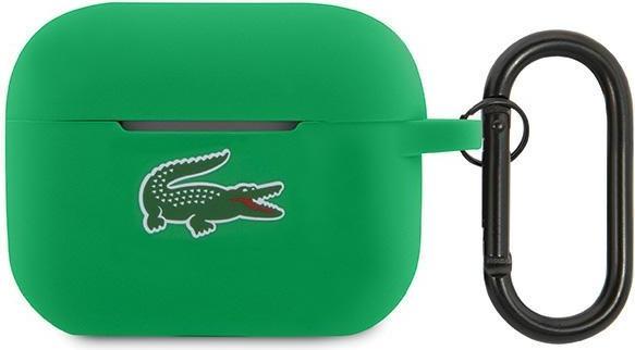 Actual product image Lacoste LCAP2SLON AirPods Pro 2 zielony/green Silicone Croc Logo (Headphone bag)