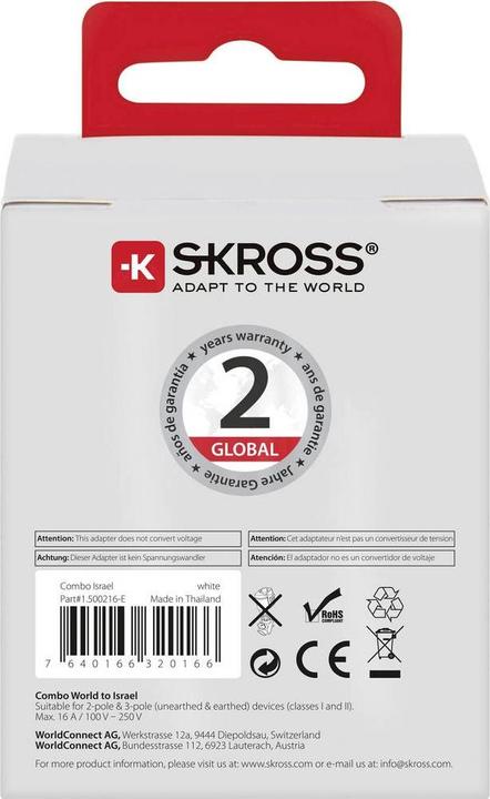 Image du produit Skross Le monde à Israël