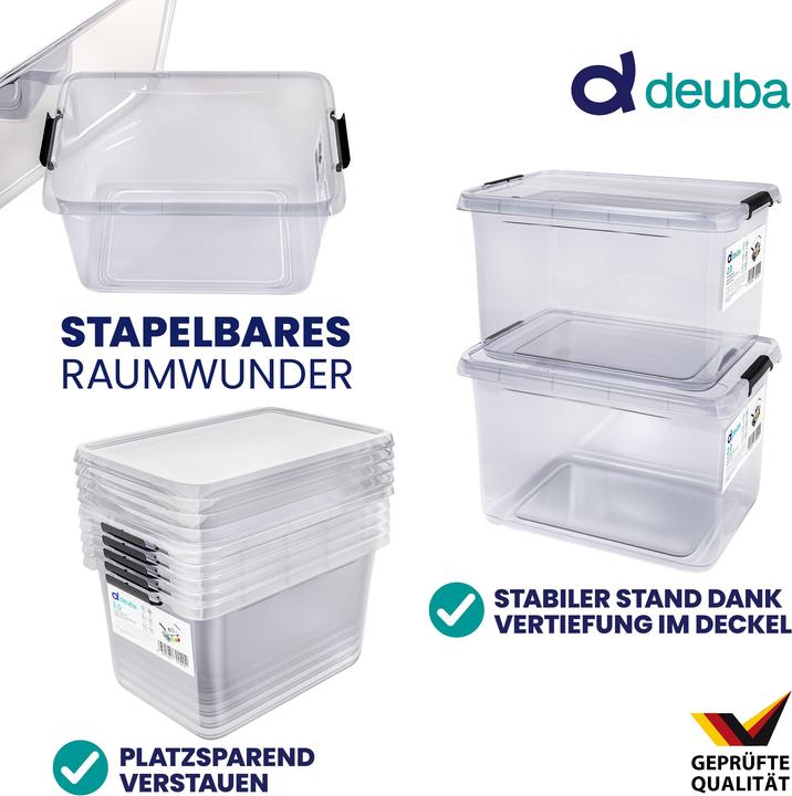 Actual product image Deuba Aufbewahrungsbox (20 x 15 x 12 cm, 2 l)