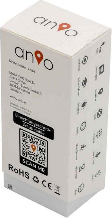 Actual product image Anio 5 - Smartwatch for children (44 mm, 2G)