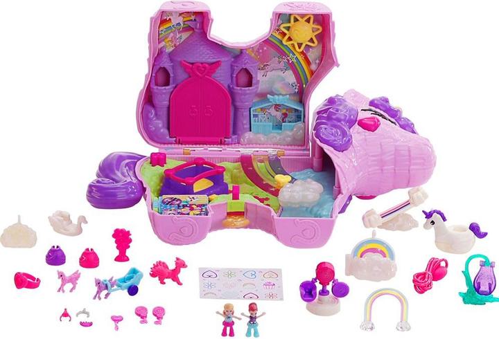 Actual product image Polly Pocket UNICORN PARTY Playset