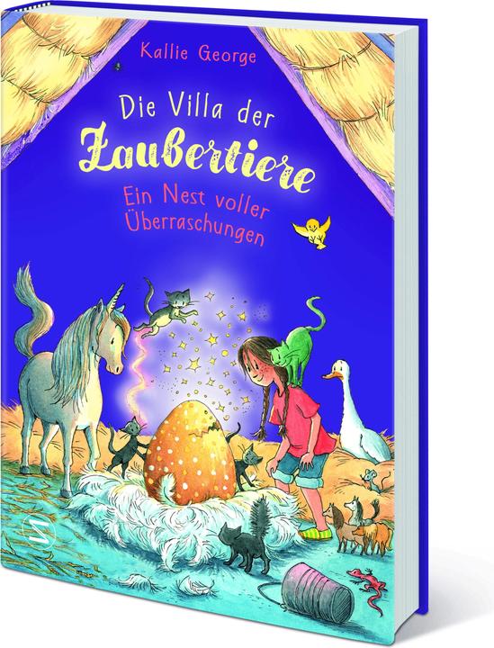 Actual product image Die Villa der Zaubertiere 02. Ein Nest voller Überraschungen (German, Kallie George, 2017)