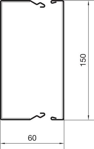 Actual product image Hager Fire protection duct (200 cm)