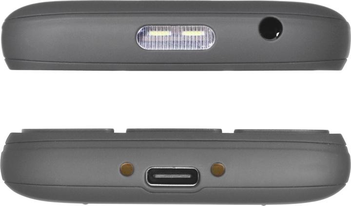 Produktbild Panasonic KX-TU160 Easy Use Mobile Phone Pilkas, 2.4 ", TFT-LCD, 240 x 320, USB version USB-C, Built-in camera (32 GB, Grau, 2.40", Single SIM, 0.30 Mpx)