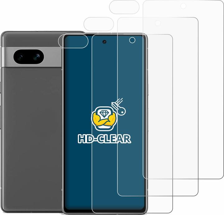 Actual product image BROTECT Screen Protector Clear (6 Piece, Google Pixel 7a)