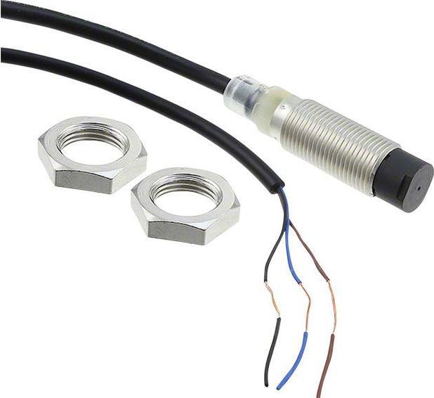 Actual product image Omron Industrial Automation Inductive sensor 8mm PNP, NO contact (normally open) 200mA