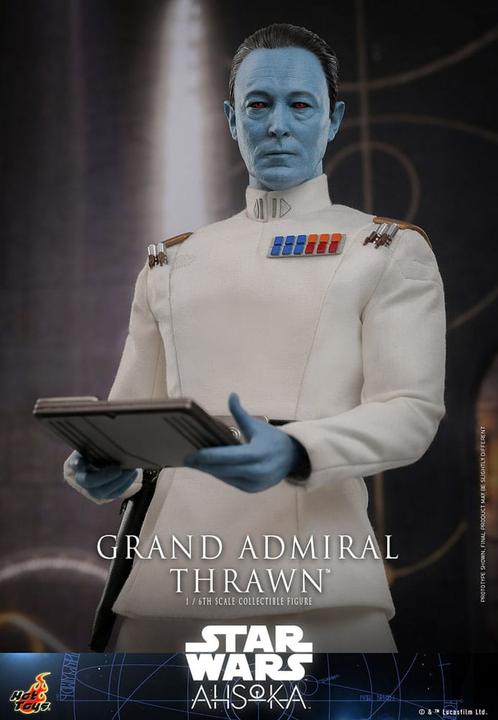 Immagine prodotto Hot Toys Star Wars: statuetta Ahsoka 1/6 Grand'Ammiraglio Thrawn 32 cm