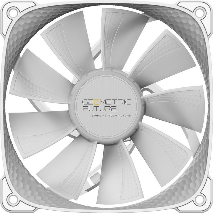 Image du produit Geometric Future Ventilateur Squama 2505B RGB, pack de 3 - 120 mm, blanc (120 mm, 3 x)