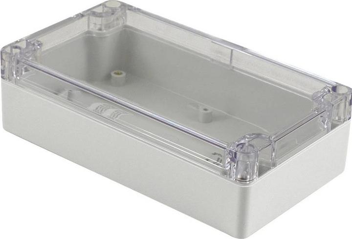 Actual product image Hammond sal case waterproof PC case, clear cover (Housing)