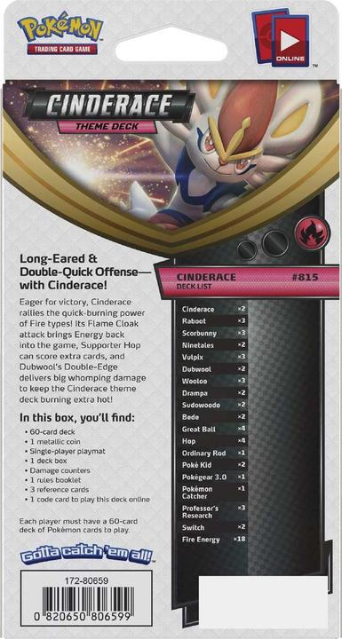 Produktbild Pokémon Sword & Shield 1 Deck (Englisch, Deck)