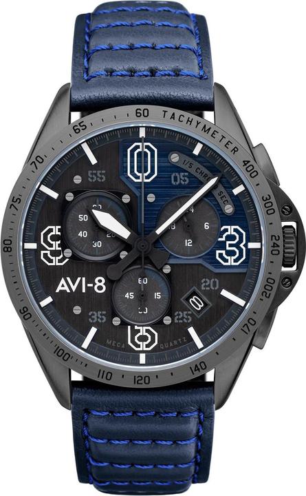 Actual product image AVI-8 AV-4077-04 P-51 Mustang (Chronograph)
