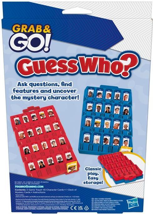 Image du produit Komelon Jeu de voyage Guess Who Grab&Go