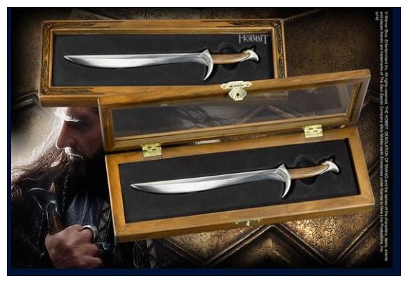 Actual product image Noble Collection The Hobbit Letter Opener Thorin Oakenshield's Orcrist Sword