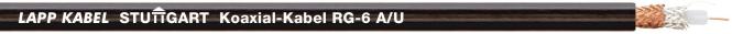 Actual product image Lapp Coaxial cable RG-174 A/U (Antenna cable)