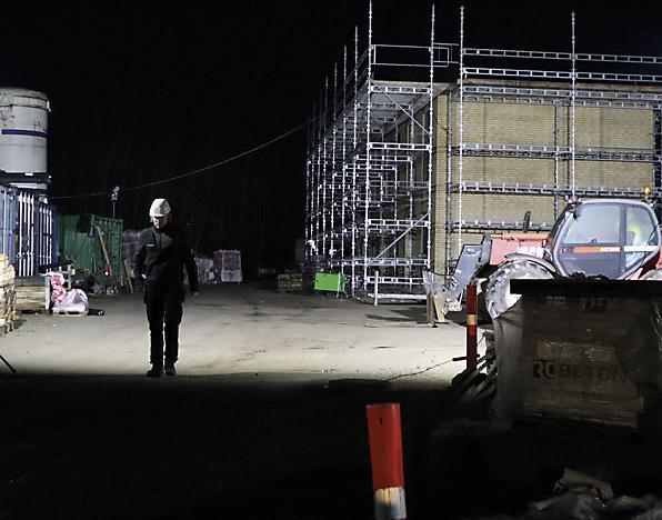 Actual product image Scangrip SITE LIGHT 30 LED construction floodlight, 5000 - 30000 lm, 315 W, Bluetooth (30000 lm)