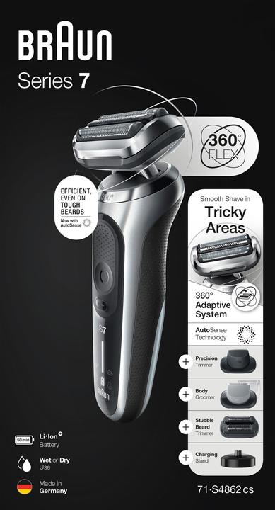Actual product image Braun Series 7
