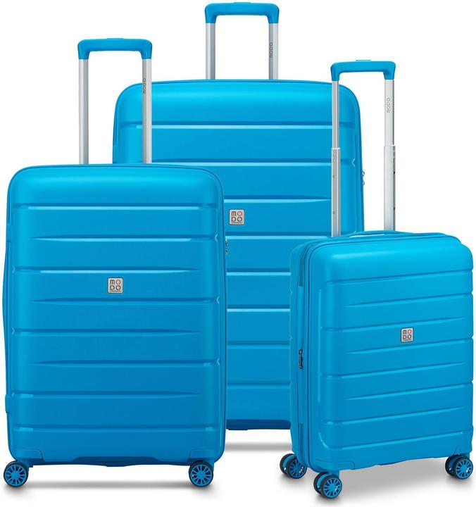 Produktbild Modo by Roncato Starlight 3.0 4 Rollen Kofferset 3-teilig mit Dehnfalte (219 l, XL (ab 115l))