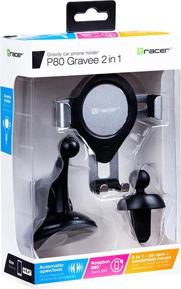 Image du produit Tracer TRAUCH46379 Support de téléphone portable P 80 Gravee 2in1 (voiture)