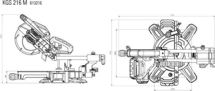 Produktbild Metabo KGS 216 M