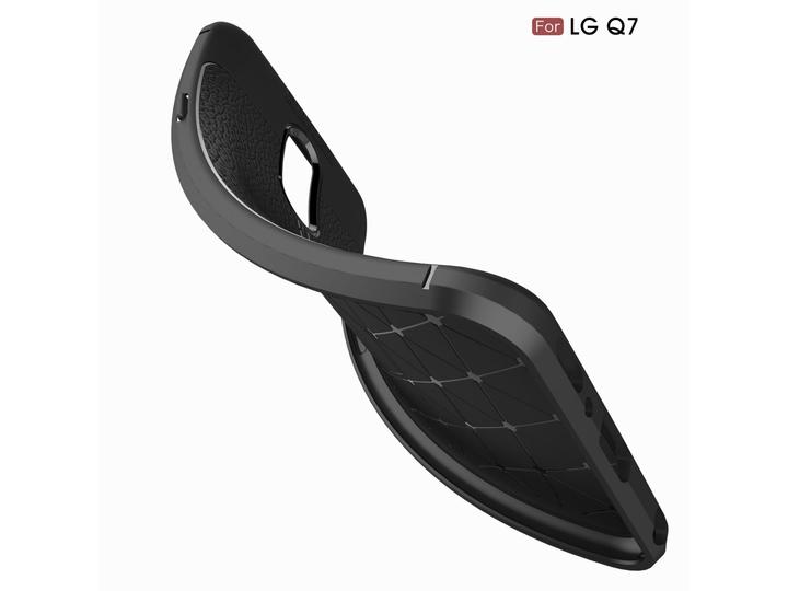 Immagine prodotto Screenguard LG Q7+ Custodia Design in pelle Copertura in TPU (LG Q7+)