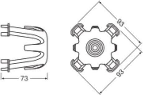 Actual product image Ledvance Spacer