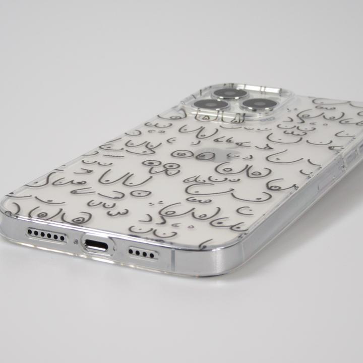 Image du produit PhoneLook Housse Cover silicone flexible funny cartoon seins tattoo (Apple iPhone 13 Pro Max)