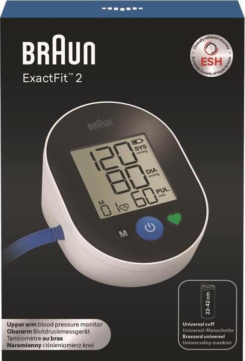 Produktbild Braun ExactFit (Blutdruckmessgerät Oberarm)