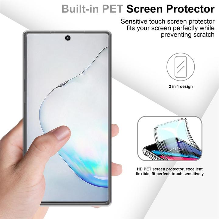 Image du produit Cadorabo TPU 360 degrés Case Cover (Samsung Galaxy Note 10)