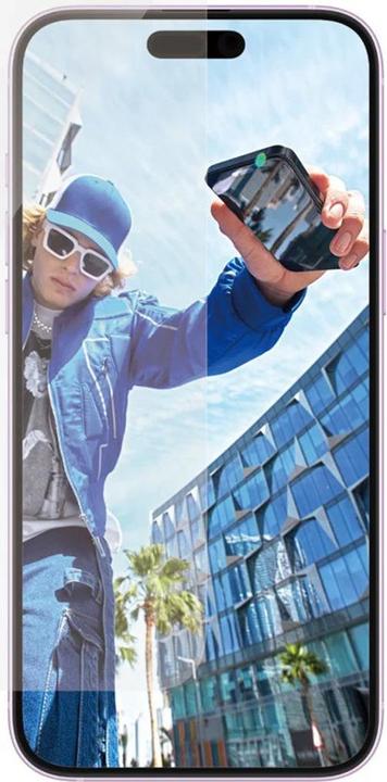 Produktbild PanzerGlass Classic Fit (1 Stück, Apple iPhone 16 Plus, Apple iPhone 15 Plus)