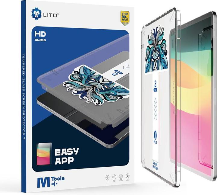 Image du produit Lito Verre blindé EasyShield pour iPad Mini 4 / 5 - 7.9 (1 pièce(s), iPad Mini 5, iPad mini 2015 (4. Gen))