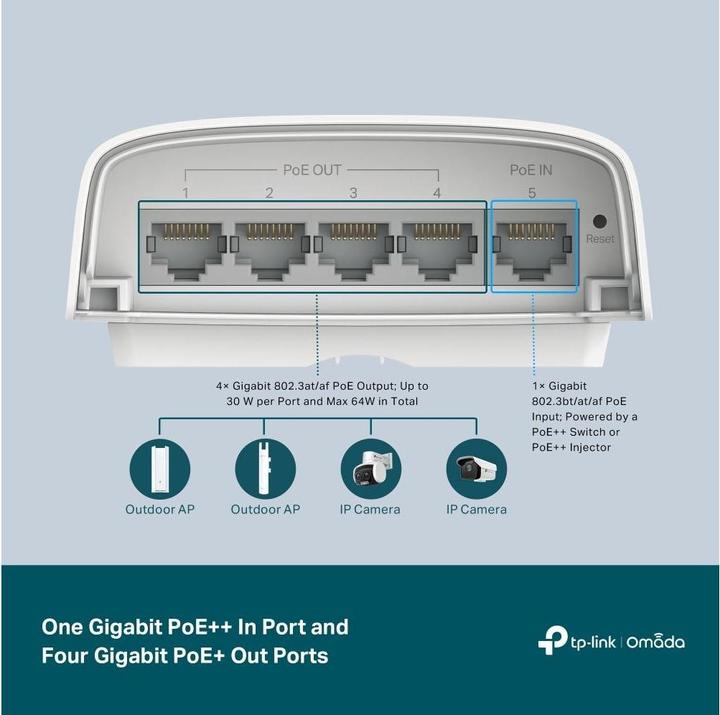 Produktbild TP-Link SG2005P-PD (5 Ports)