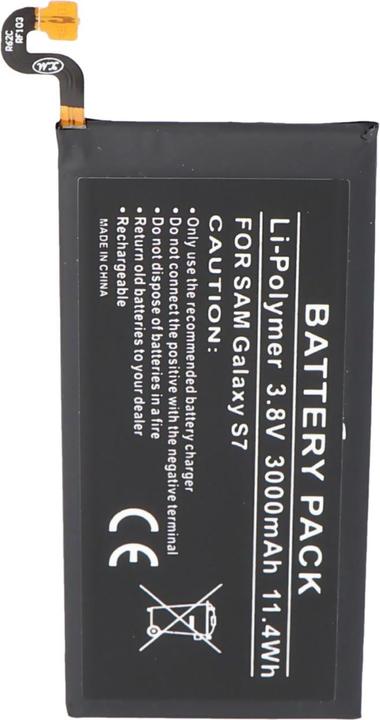Actual product image AccuCell Akku Samsung Galaxy S7, EB-BG930ABA, EB-BG930ABE