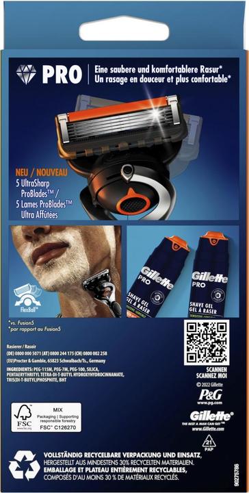 Actual product image Gillette ProGlide