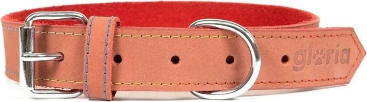 Gloria Hundehalsband Oasis Rot 40 cm (1,5 x 40 cm) (Leder)